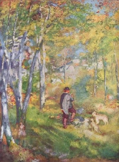Pierre-Auguste Renoir Fontainebleau oil painting picture
